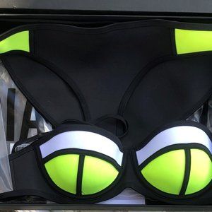 Triangl Multicolor Color  Bikini Swimsuit triangl swimwear large